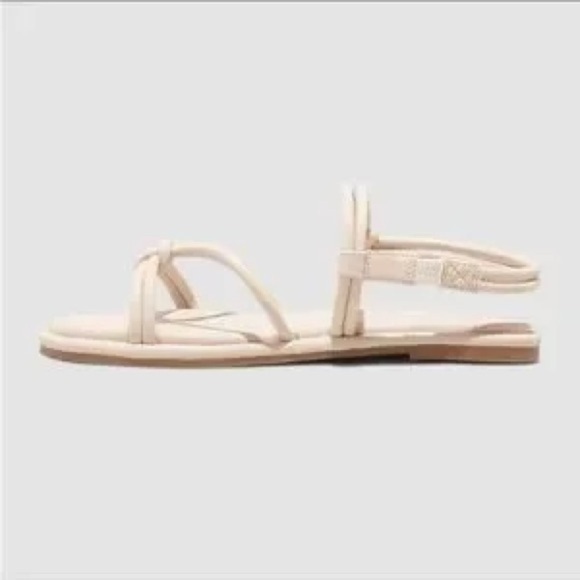 Women's Lara Ankle Strap Sandals - A New Day Off White - Picture 2 of 10
